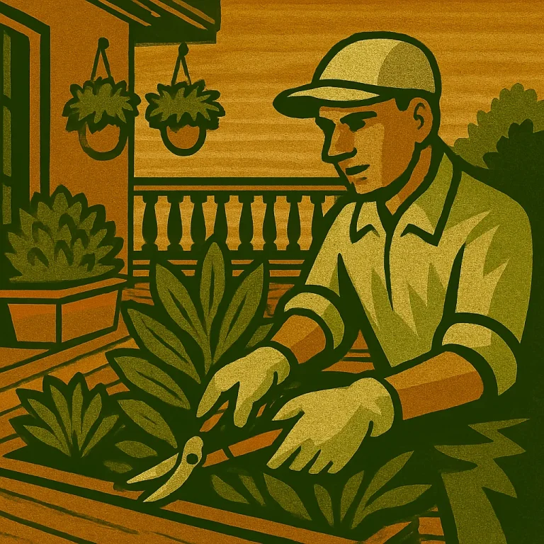 Terrace and balcony gardening with plants suited to sun exposure